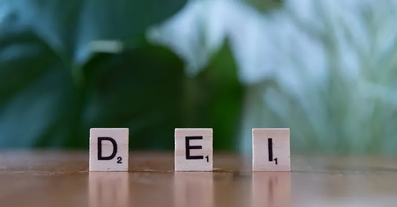 Wooden letter tiles spelling 